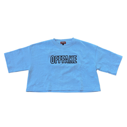 OF Phantom Light Blue Crop Top